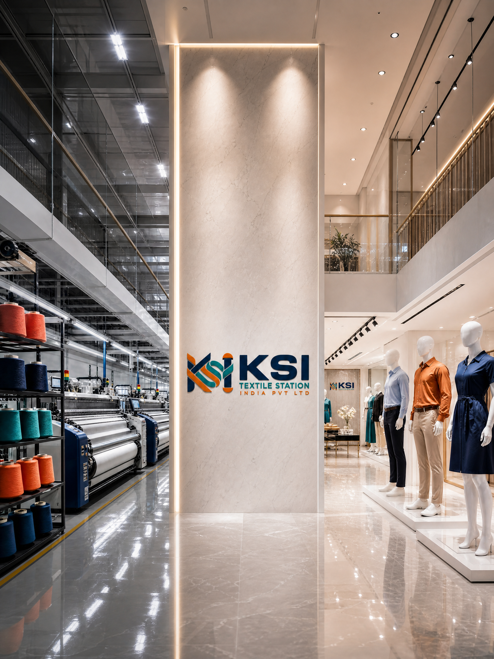 KSI Textile Station Direct Manufacturing & Fashion Retail Showcase